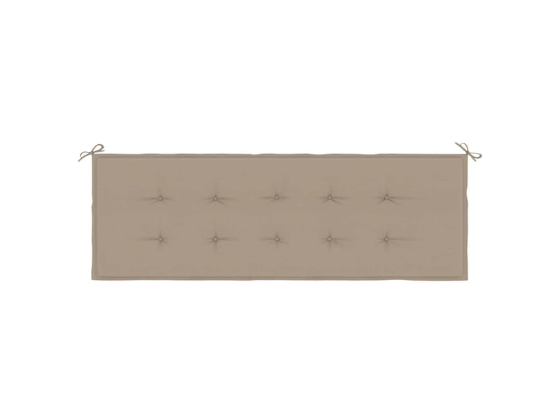  Coussin de banc de jardin, coussin d'assise taupe 150x50x3 cm tissu oxford cf52833  - Conforama D
