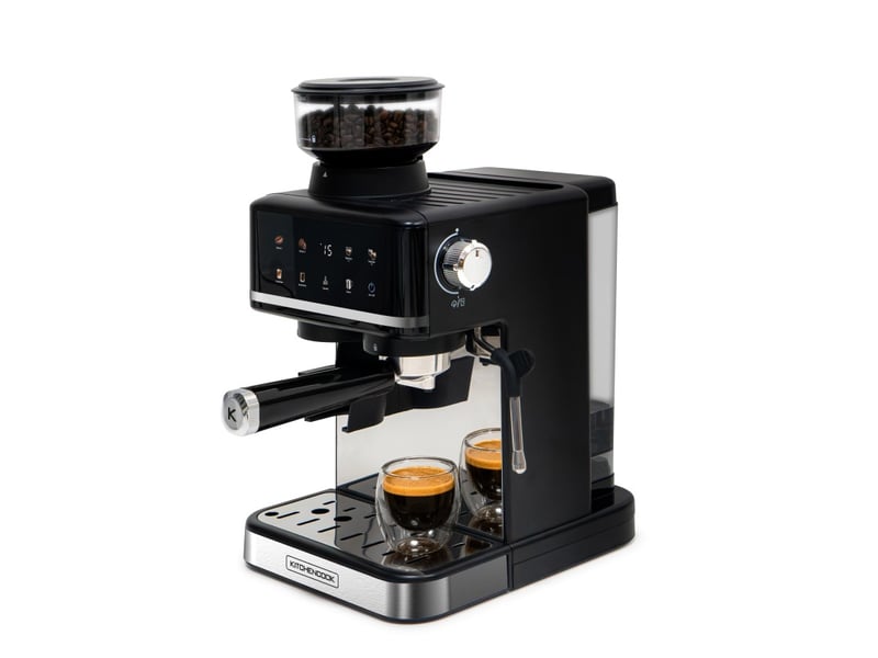 Kitchencook - karista - machine expresso - broyeur à grains intégré - 20bars - compatible capsules et café moulu KARISTA - Conforama A