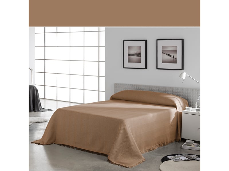 Tissu à carreaux polyvalent à chevrons 230 * 260 cm7  - Conforama C