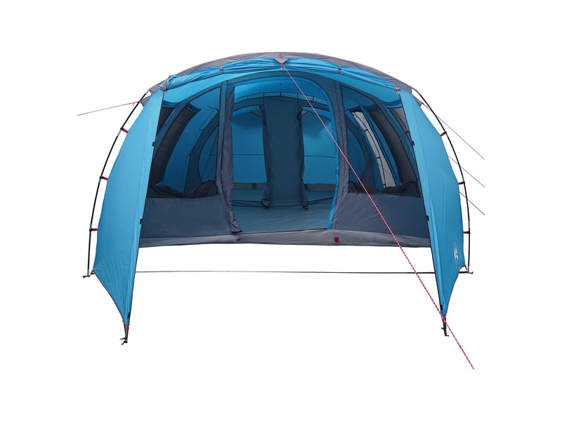 Tente tunnel, tente de camping bleu 675x392x210 cm - Conforama D