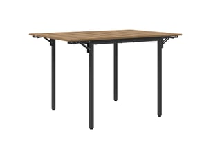 Vidaxl table à manger extensible 120 x 81,5 x 75 cm bois d'ingénierie