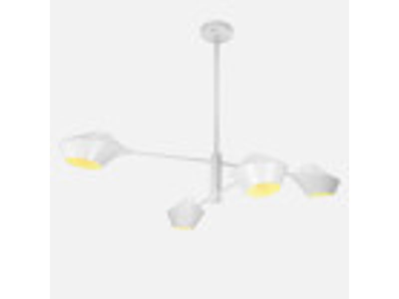  Lampe moderne fabrilamp beijing 4 lumières e27 blanco 154854001 - Conforama B