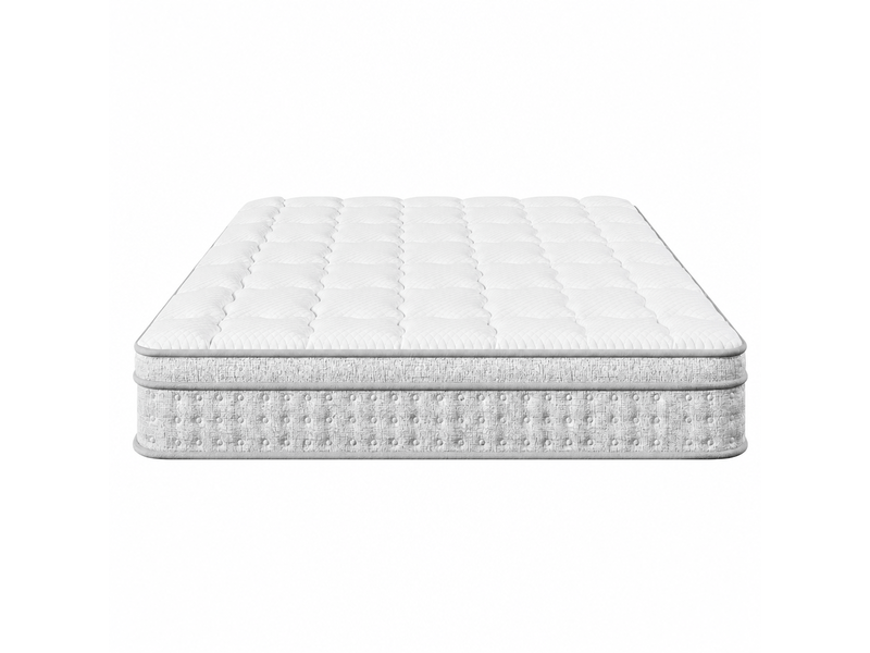 Matelas 7 zones ressorts ensachés 160x200 cm h3 25 cm hauteur hybride mousse froide respirant oeko-tex - Conforama A
