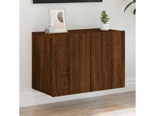 Meuble tv coloris marron 60 cm <strong></strong>  <strong></strong>