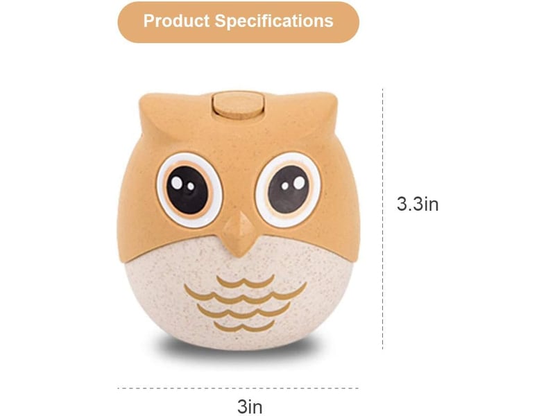 Distributeur de cure-dentsporte-cure-dents mignon hibou; boîte à cure-dents drôle, automatique et décorative No Commercial reference - Conforama B