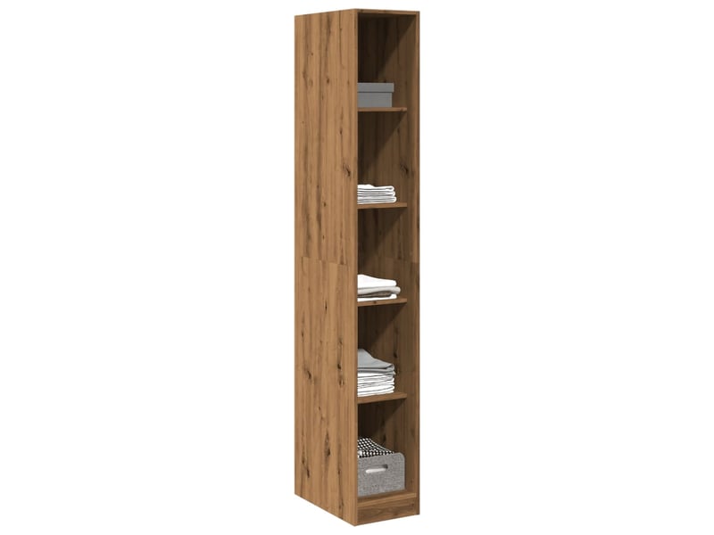  Garde-robe, armoire de rangement chêne artisanal 30x50x200 cm bois d'ingénierie shl62611  - Conforama C