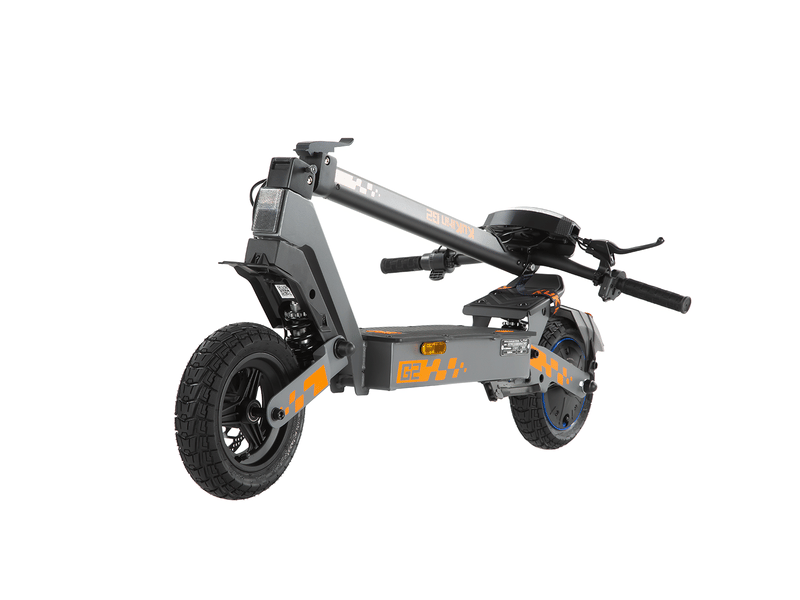Trottinette électrique pliable kukirin g2, autonomie 65km, pneus 10, max 25 kmh, noir  - Conforama C