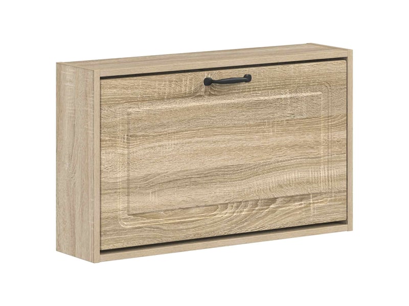  Meuble à chaussures mural, armoire à chaussures utrecht 71x17x43 cm chêne sonoma  - Conforama A