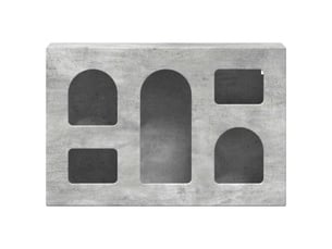 Armoire <strong></strong> <strong></strong> coloris gris largeur 60 cm