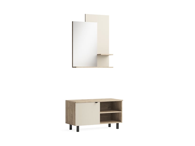  Vicco vestiaire, chênecachemire, ensemble de 2 pièces  - Conforama A