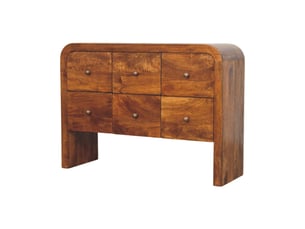 Commode 6 tiroir(s) ARTISAN FURNITURE coloris marron largeur 30 cm