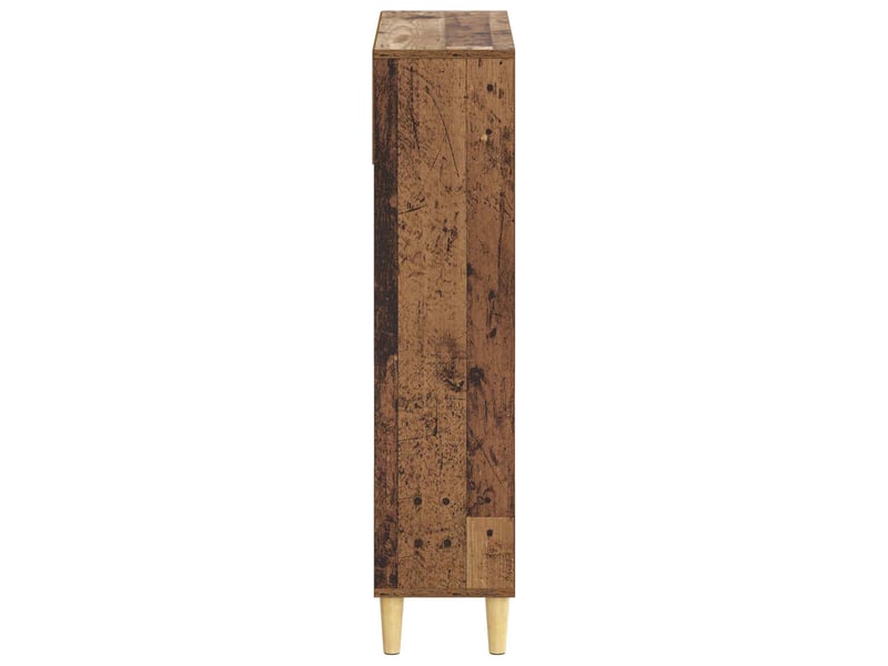  Meuble à chaussure, cabinet à chaussures arnhem 78x24x103 cm bois d'ingénierie shl4895  - Conforama E