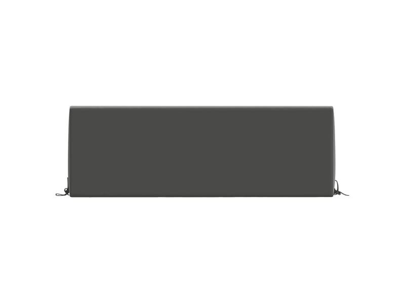 Coussin de dossier, coussin de dos soest 100 % polyester anthracite cf55197 - Conforama D