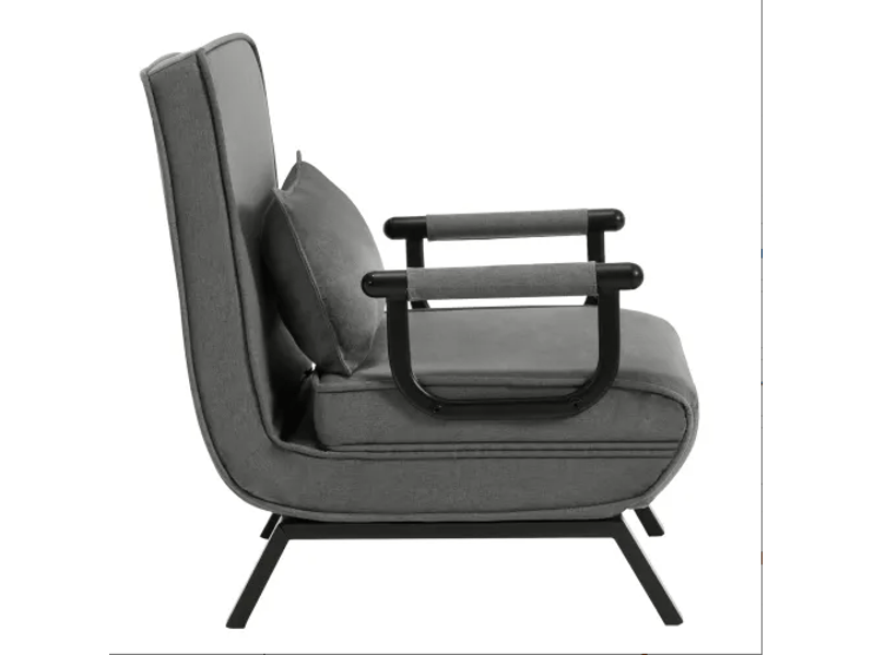  Fauteuil-lit convertible extensible, dossier réglable, fauteuil tv multifonction 1 place  - Conforama D