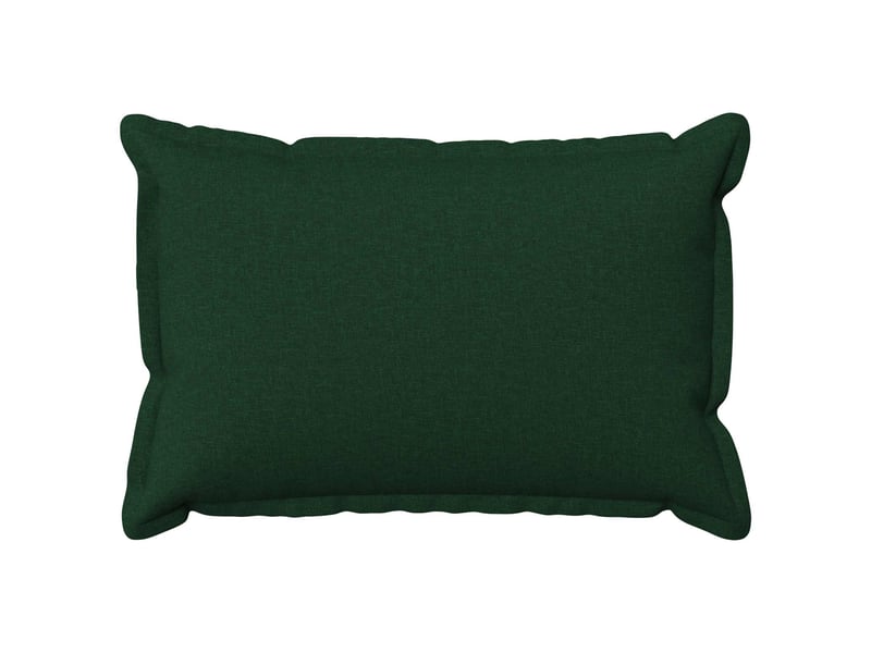  Lot de 6 housses de coussin houten vert foncé 40 x 60 cm cf50028  - Conforama A