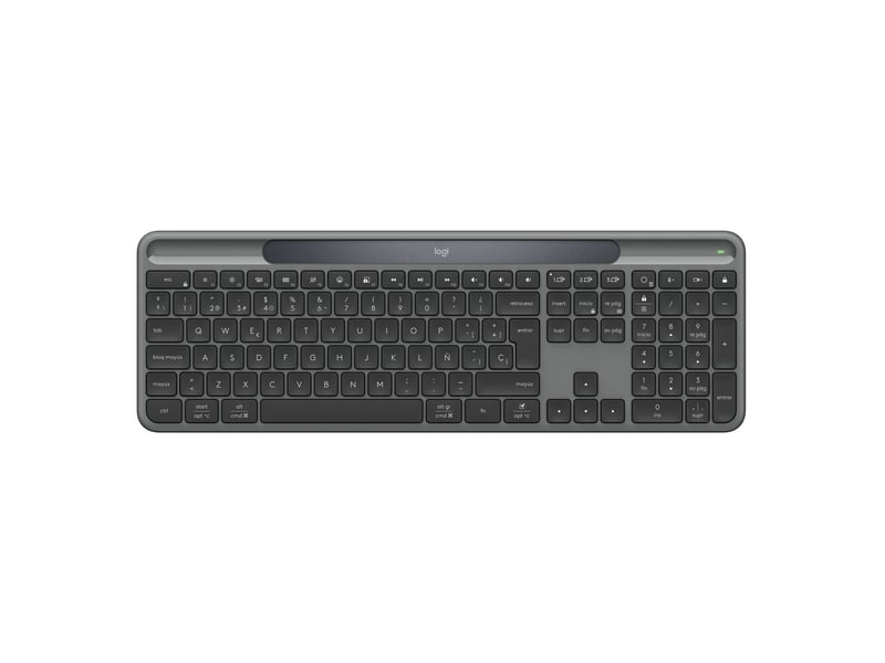  Clavier et souris logitech 920-013760 graphite espagnol qzerty  - Conforama A