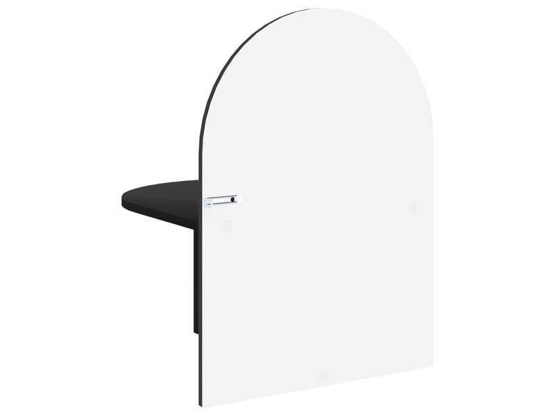  Table de chevet - cabinet de chevet - table de nuit chêne noir 48 x 49 x 65 cm bois d’ingénierie  - Conforama E