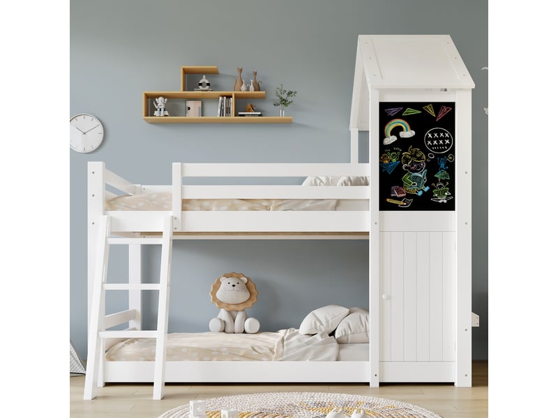  Lit enfant 90x200 princesse rose et blanc capitonné avec tête de lit couronne simili cuir pu  - Conforama D