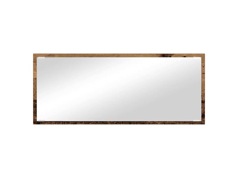  Miroir de salle de bain, miroir de toilette bois ancien 90 x 8,5 x 37 cm bois d'ingénierie cf62653  - Conforama D