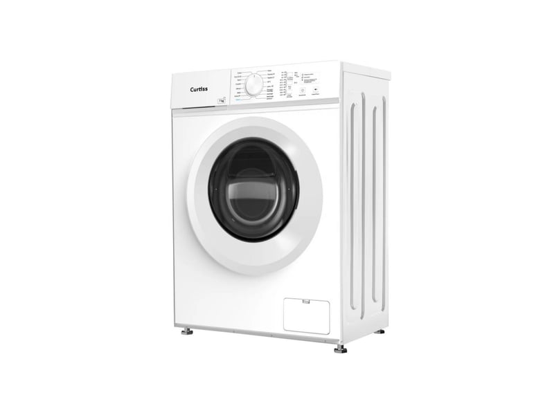  Curtiss - lave-linge frontal 7kg 1200 toursmin  slf7012sliaw - SLF7012SLIAW - Conforama C