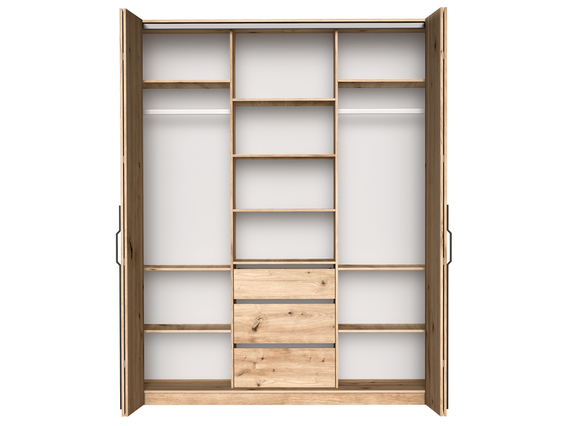  Selsey bari - armoire - 200 cm - chêne artisan Bari - Conforama E