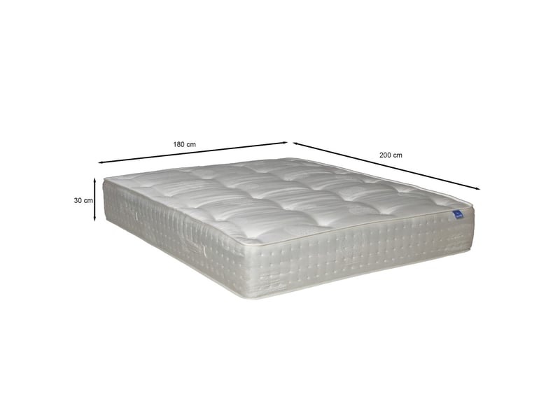  Matelas hotel premium 180x200 cm ressorts et mémoire de forme 1167Z - Conforama D