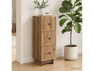 Armoire de rangement bureau, armoire à tiroirs 33 x 34.5 x 90 cm bois d'ingénierie shl3249