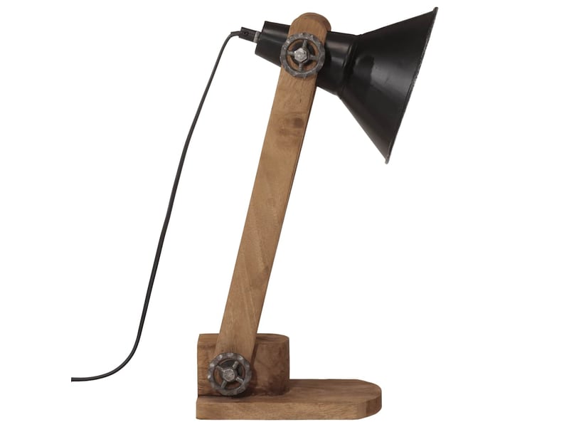  Lampe de bureau 25 w noir 23x13x52 cm e27  - Conforama D
