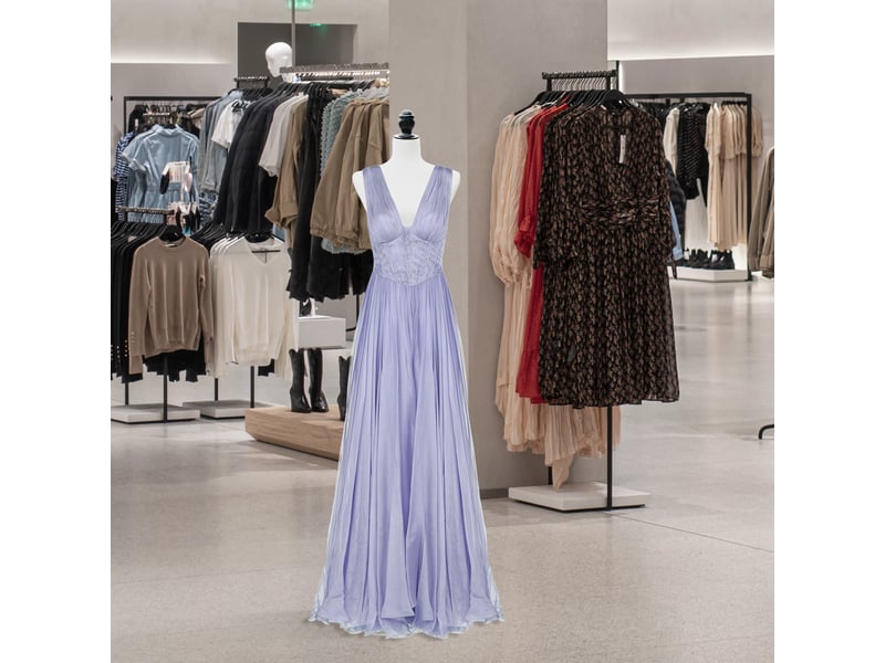  Torse de mannequin, buste de couture, mannequin de vitrine, mousse, bois, métal, blanc  - Conforama D