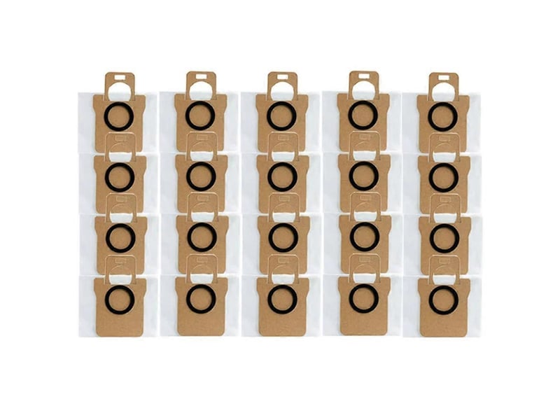  20pcs replacement spare parts dust bag for bot l30 ultra robot vacuum cleaner garbage dust bag dirty bag  - Conforama A