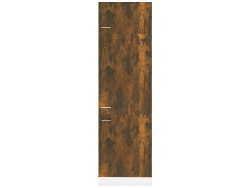  Armoire de cuisine, armoire réfrigérée lyon chêne fumé 60x57x207cm bois d'ingénierie  - Conforama D
