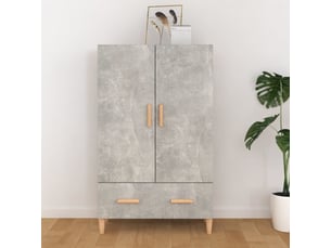 Buffet 2 porte(s)  1 tiroir(s) <strong></strong> <strong></strong> - 70 cm coloris gris 