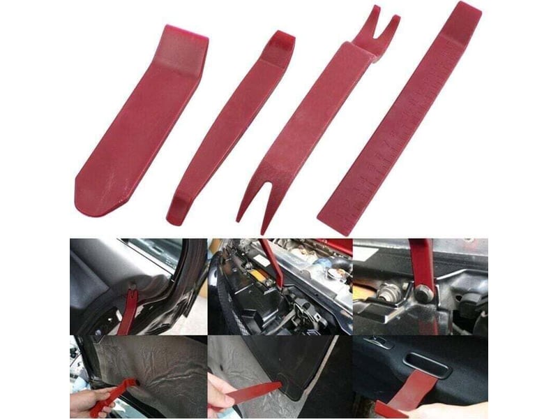  425pcs rivet clips plastique rivet universel nylon noir clips, rivets plastiques fixation de protection universel pour auto voitures  - Conforama C