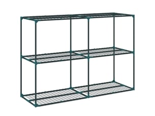 Vitrine coloris vert 70 étagère(s) <strong></strong> <strong></strong> - 143 cmx100 cm