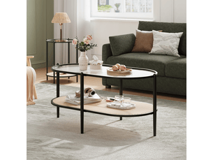 Table basse  coloris noir <strong>GARVEE </strong> <strong>PHK_346K4GDV</strong>