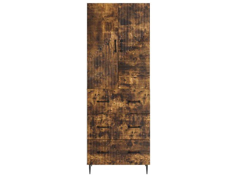 Ensemble de meubles 2 pcs, rangement de salon 66 x 34,5 x 90 cm bois d'ingénierie shl1871 - Conforama E