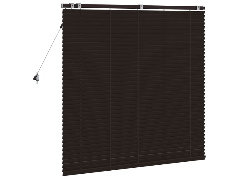  Store vénitien, store de fenêtre marron foncé 140 x 130 cm 35 mm cf47977  - Conforama D