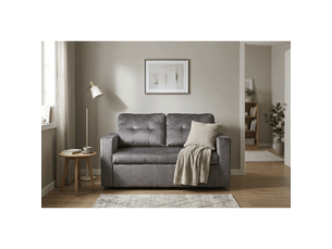 Canapé droit fixe <strong>MEUBLORAMA</strong> <strong></strong> 2 places Velours gris