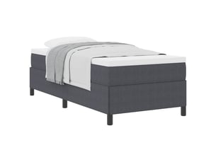 Lit simple 100x200 cm    coloris gris