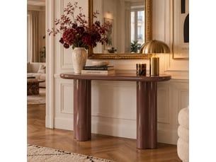Console 0 tiroir(s)  coloris cuivré <strong>JLC KREATION</strong> <strong></strong> - longueur 120 cm - 120 cm
