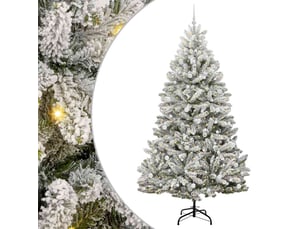 Sapin de noël - arbre de noël artificiel 240 cm 300 led blanc chaud