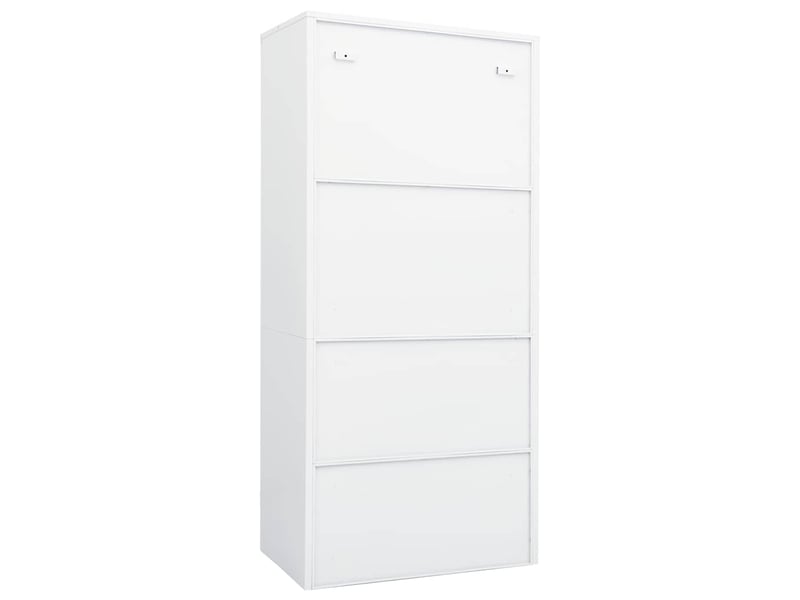  Garde-robe chambre, armoire de rangement blanc 80x50x180 cm acier  - Conforama D