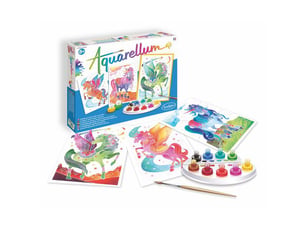 Aquarellum gm licorne et pegase