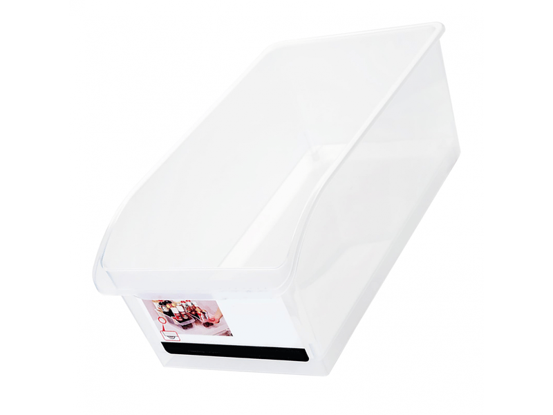  Bac de rangement en plastique transparent, tiroir de réfrigérateur, accès facile, grande capacité, conteneur de rangement polyvalent coulissant pour l  - Conforama D