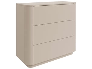 Buffet 0 porte(s)  3 tiroir(s) SELSEY Luvio - 100 cm coloris taupe 