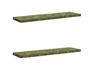 Lot de 2 coussins de banc, coussins d'assise vught 100 % polyester cf57738