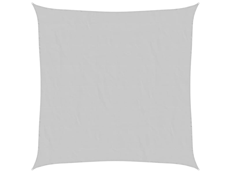  Voile d'ombrage - voile d'ombre - voile parasol gris clair 4x4 m 100% polyester oxford  - Conforama A
