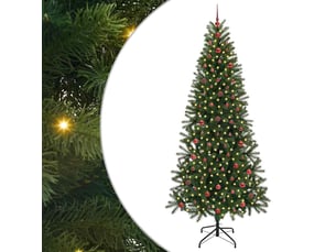 Sapin de noël - arbre de noël artificiel vert 240 cm pe et pvc