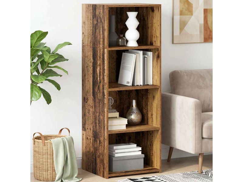  Haut armoire, armoire de rangement bois ancien 45x41x124 cm bois d'ingénierie  - Conforama B