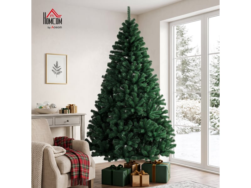  Arbre de noël artificiel de 230 cm 1300 pointes ramas articuladas  - Conforama D
